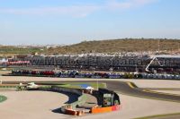 Tribuna BOXES Cheste<br />MotoGP Valencia